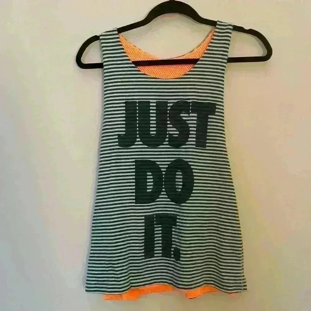 Nike Reversible “Just Do It” Tank - Picture 4 of 5